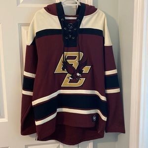 Boston College Hockey Jersey Sweatshirt